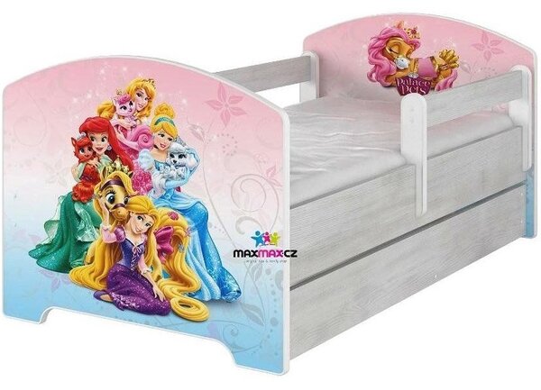 Dětská postel Disney - PALACE PETS 160x80 cm