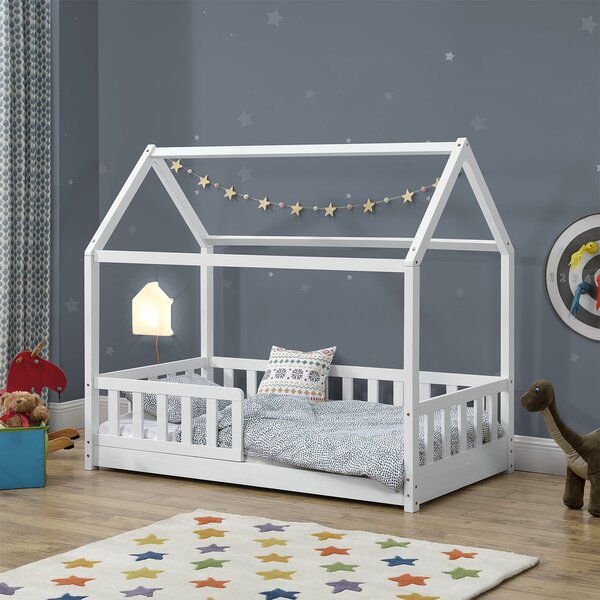 FurniGO Dětská postel Marli 80 x 160 cm - bílá