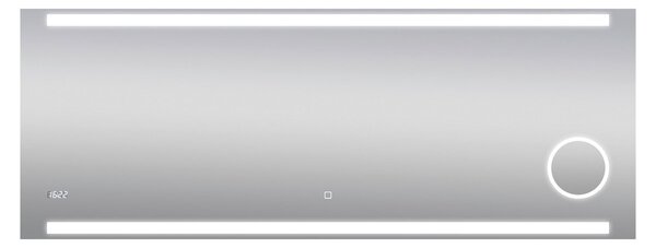 Silver Zrcadlo s LED osvětlením Rey, 160 × 60 cm