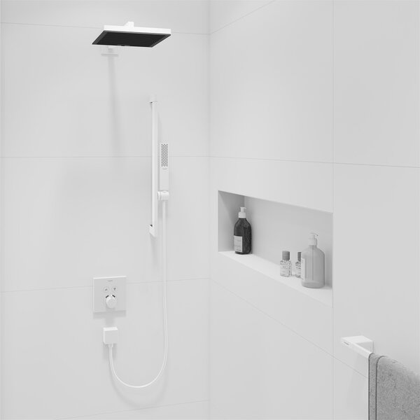 Hansgrohe Pulsify E sprchová sada na stěnu bílá 24370700