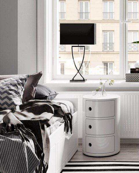 ByRydens 2820440-6513 - Stolní lampa OMEGA 1xE27/5W/230V černá