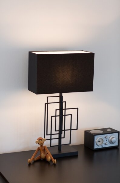 ByRydens 4002040-4002 - Stolní lampa PARAGON 1xE27/5W/230V černá