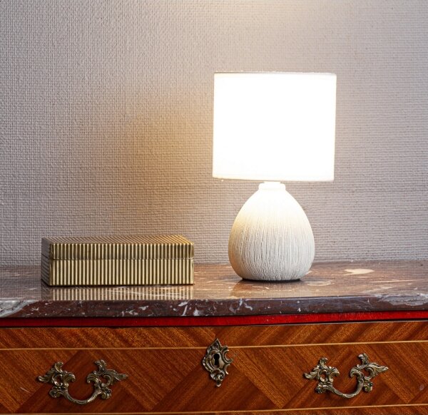 Cottex 8000150-5504 - Stolní lampa MADISON 1xE14/8W/230V krémová