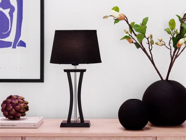 Cottex B2418SV - Stolní lampa NEW CHELSEA 1xE14/40W/230V černá