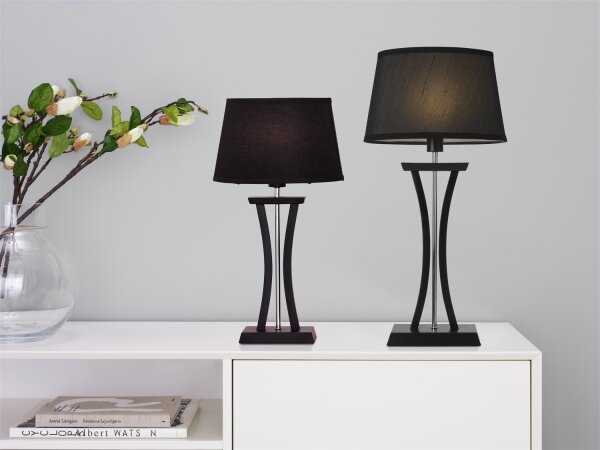 Cottex B2429SV - Stolní lampa NEW CHELSEA 1xE14/40W/230V černá