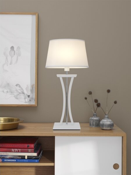 Cottex B2429V - Stolní lampa NEW CHELSEA 1xE14/40W/230V bílá