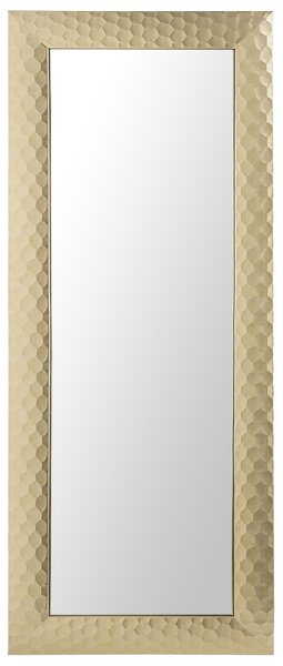 Nástěnné zrcadlo 50 x 130 cm zlaté ANTIBES