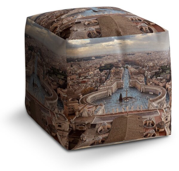 Sablio Taburet Cube Řím Vatikán Svatopetrské náměstí: 40x40x40 cm