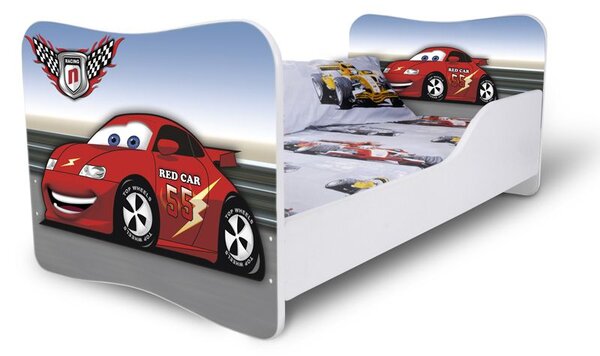 Dětská postel RED CAR 1 160x80 cm + matrace ZDARMA