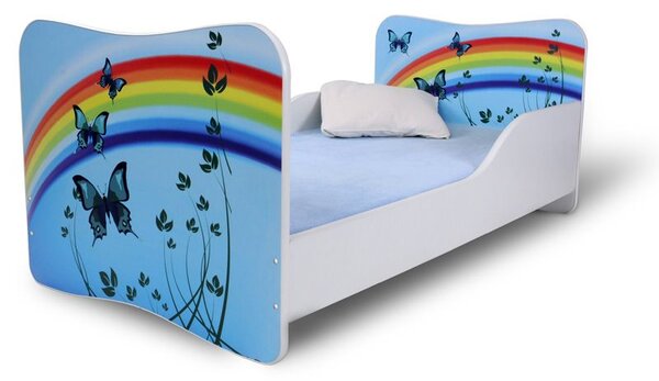 Dětská postel MOTÝLCI 160x80 cm + matrace ZDARMA