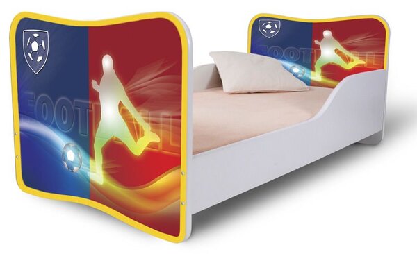 Dětská postel FOOTBALL 160x80 cm + matrace ZDARMA