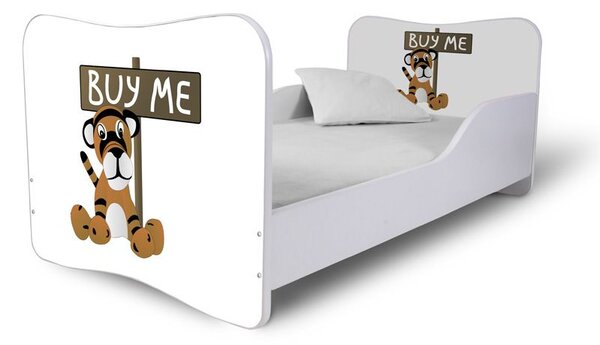 Dětská postel TYGŘÍK 180x80 cm + matrace ZDARMA