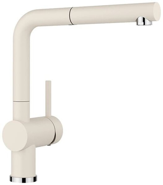 Dřezová baterie Blanco LINUS-S s vytahovací sprškou bílá soft 526959