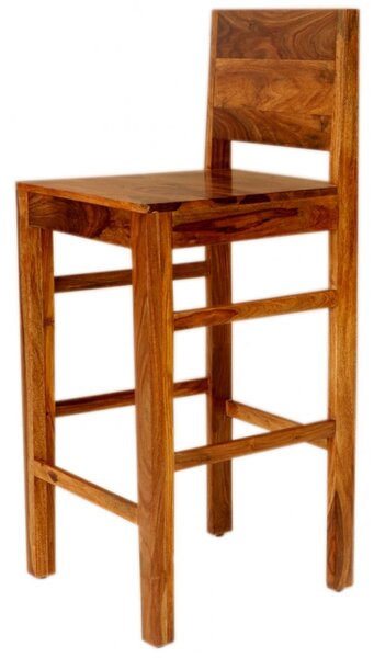 Židle barová 45x105x45 z indického palisandru