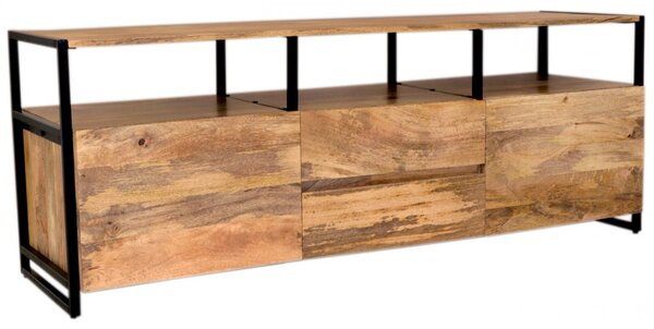 TV stolek Gita 160x60x45 z masivu mango