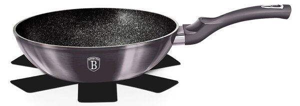 Pánev WOK s mramorovým povrchem 28 cm Carbon PRO Line
