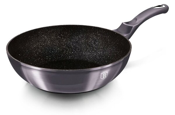 Pánev WOK s mramorovým povrchem 28 cm Carbon PRO Line