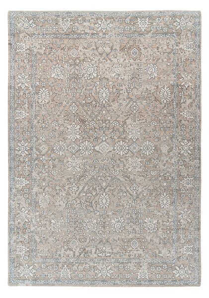 KOBEREC, 80/150 cm béžová, olivově zelená - Online Only koberce & rohožky, Online Only