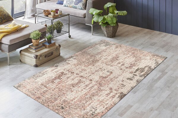 KOBEREC, 80/150 cm rezavá - Online Only koberce & rohožky, Online Only