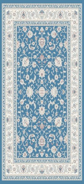 Vopi | Kusový koberec Silkway F466A blue - 240 x 340 cm