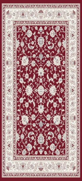 Vopi | Kusový koberec Silkway F466A red - 280 x 380 cm