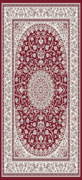 Vopi | Kusový koberec Silkway X084B red - 280 x 380 cm