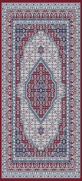Vopi | Kusový koberec Silkway W2308 red - 80 x 300 cm