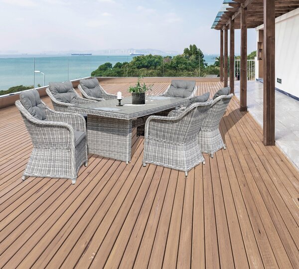 ZAHRADNÍ JÍDELNÍ SET, kov, plast, sklo, textil Ambia Garden