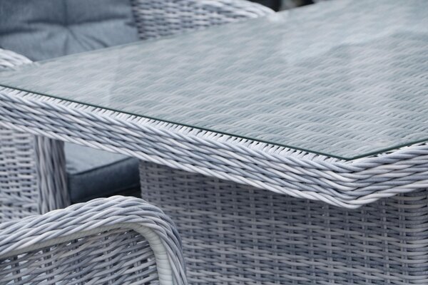 ZAHRADNÍ JÍDELNÍ SET, kov, plast, sklo, textil Ambia Garden