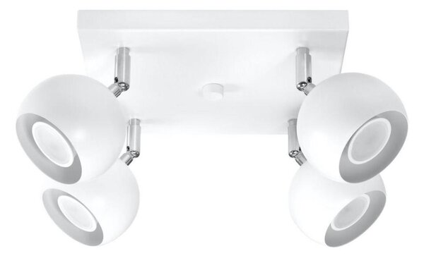 Sollux SL.0440 - Stropní bodové svítidlo OCULARE 4xGU10/10W/230V