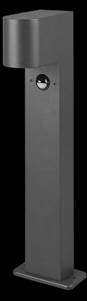 Trio 514260142 zahradní sloupek s pohybovým čidlem Roya 1x35W | GU10 | IP44 - antracit