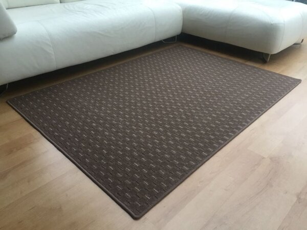 Vopi | Kusový koberec Valencia hnědá - 60 x 110 cm