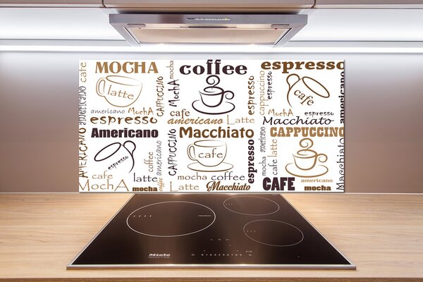Dekorační panel sklo Čas na kávu pl-pksh-100x50-f-158830708