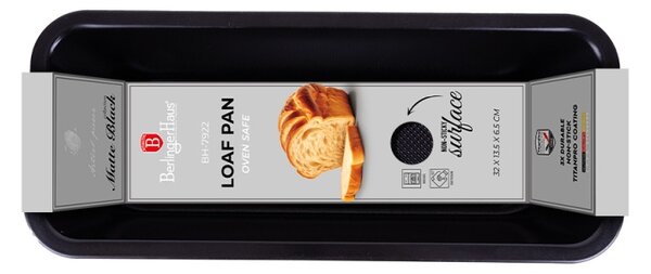Forma na biskupský chlebíček s nepřilnavým povrchem Matte Black Collection