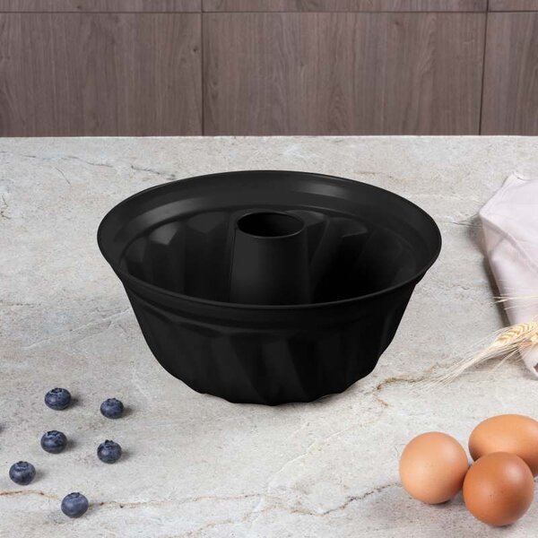 Forma na bábovku s titanovým povrchem 25 cm Matte Black Collection