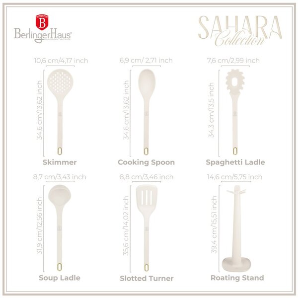 Kuchyňské náčiní sada 6 ks Sahara Collection