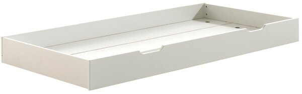 Bílá borovicová zásuvka k posteli Vipack Fritz 198,5 x 94 cm