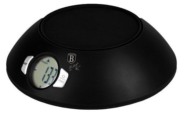 Váha kuchyňská digitální 5 kg s miskou Matte Black Collection