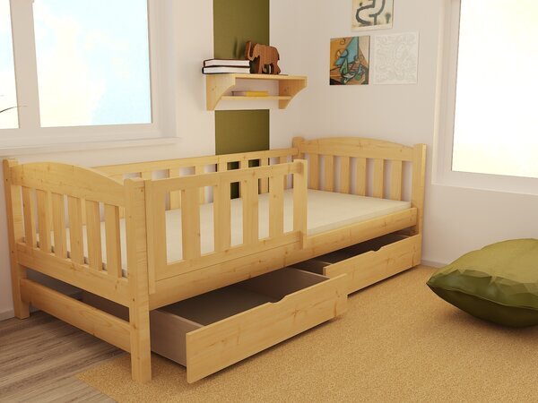 Dětská postel z MASIVU 180x80cm bez šuplíku - DP002