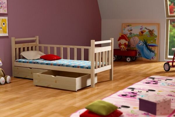 Dětská postel z MASIVU 200x80cm bez šuplíku - DP003