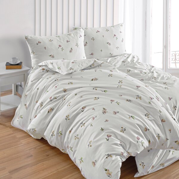 Florella Saténové povlečení Edel Satin Bea Rose Rozměr: 70x90 + 140x200 cm