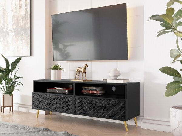 TV stolek/skříňka Borunti 2K, Barva: pískově béžová Mirjan24 5903211330575