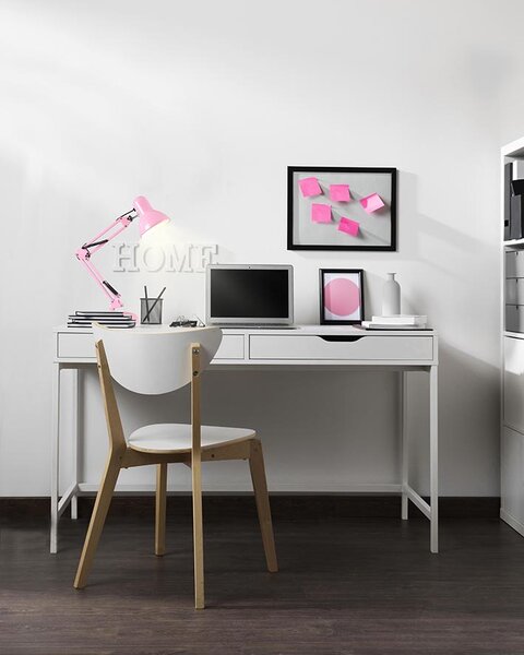 Stolní lampa SANDY L2861 růžová, včetně LED žárovky S2571, 8W
