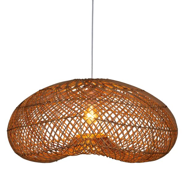 Ratanová závěsná lampa JENNY