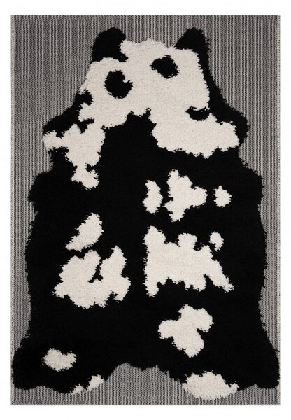 Hans Home | Dětský kusový koberec Vini 104169 Black/Creme/Grey