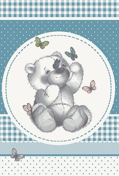 Vopi | Dětský koberec Kiddy 22352/630 Bear - 80 x 150 cm