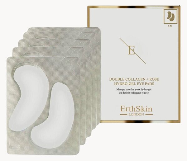 Oční polštářky's kolagenem a růží Double Collagen & Rose
