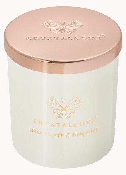 Sójová svíčka's křišťálem Crystallove (bergamot)