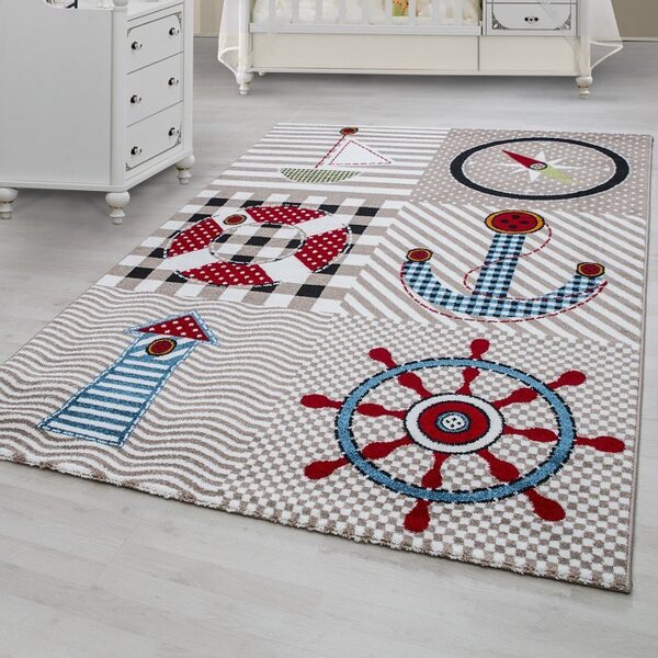 Dětský koberec Kids 510 beige 80x150 cm