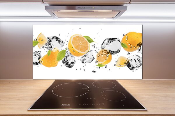 Panel do kuchyně Citron a voda pl-pksh-100x50-f-52519204